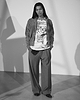 【26AW】ホワイトネップフルジップニットフーディー
