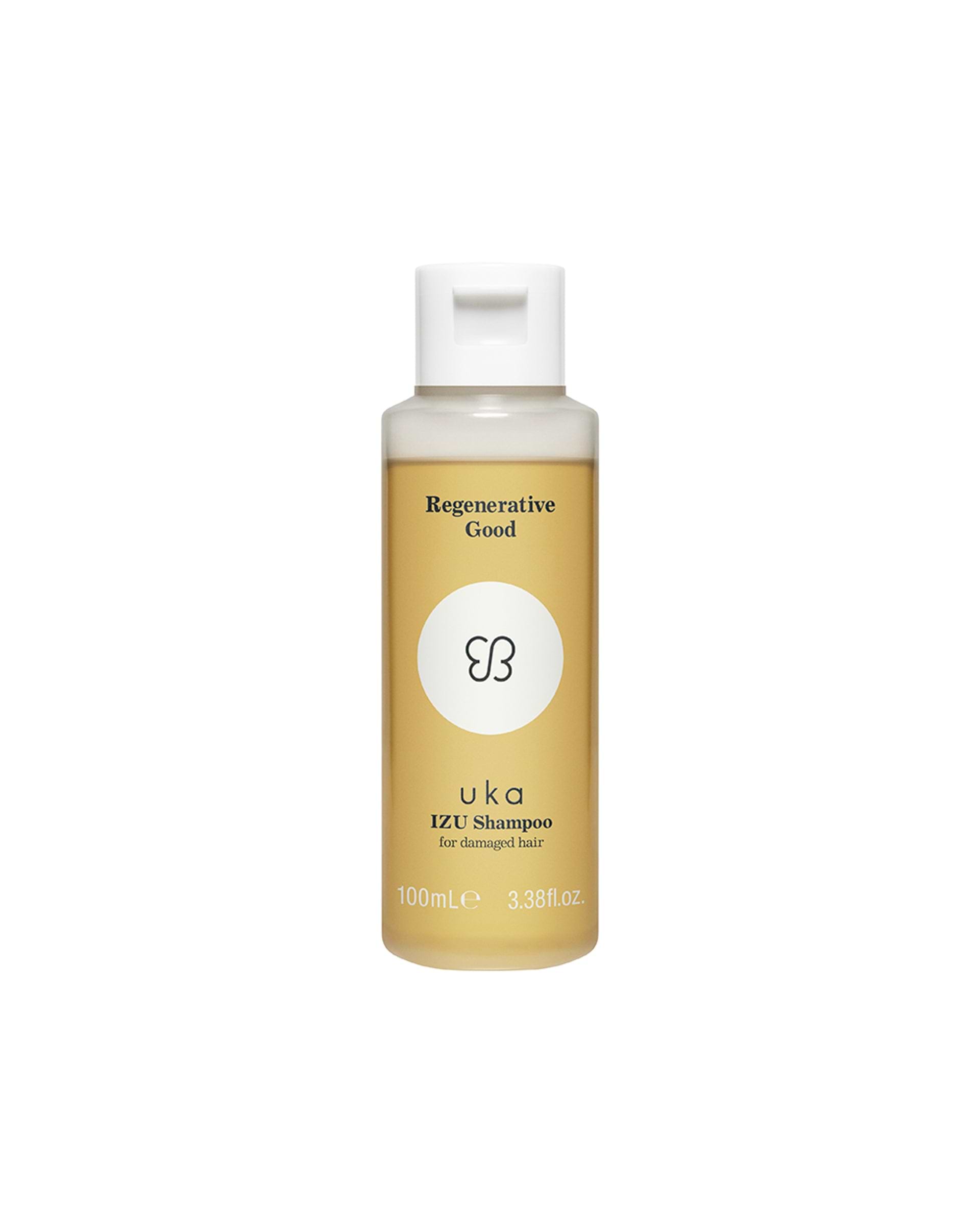 uka】イズシャンプー フォー ダメージヘアタイプ/100mL ボトル | ツヤ