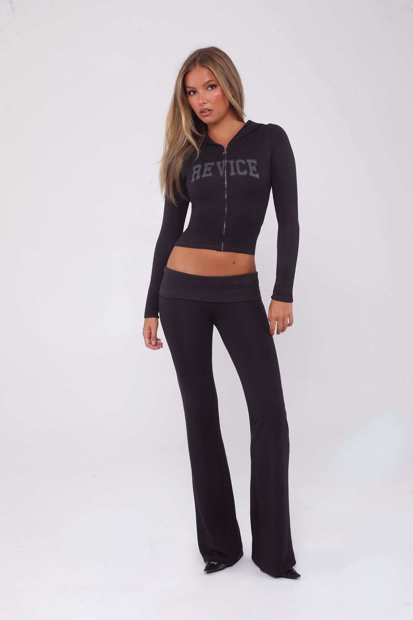 SERENA SWEAT PANT / VARSITY CHARCOAL