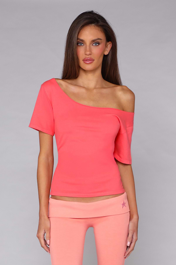 WEEKENDER TEE / CORAL
