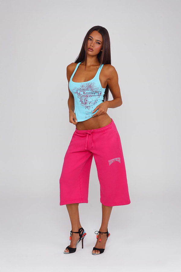 LAX JORT / STARDOM HOT PINK