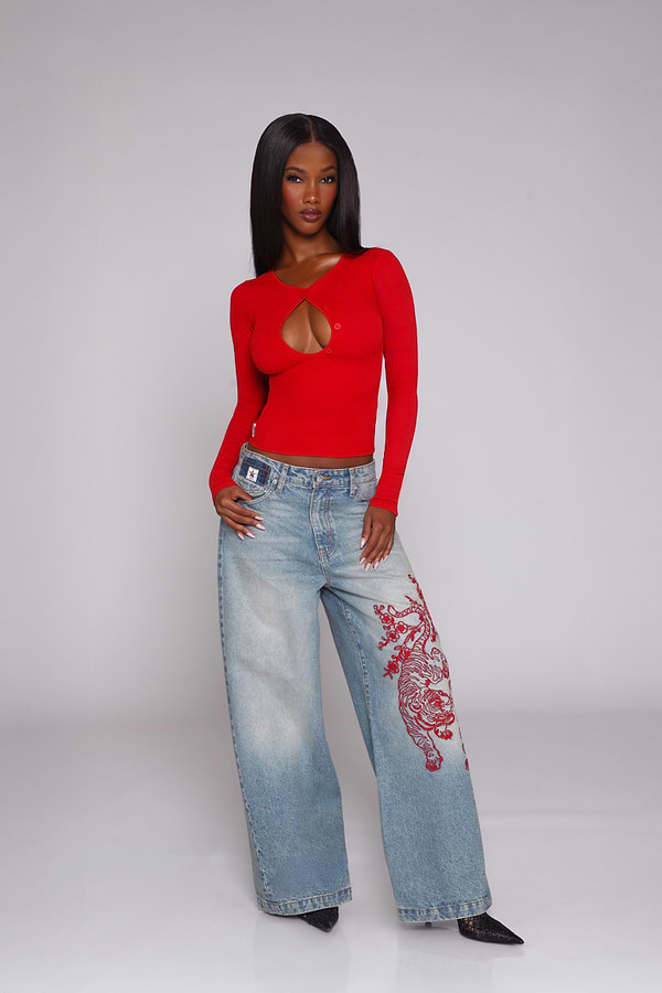 EMPIRE JEAN / RUBY FLEUR
