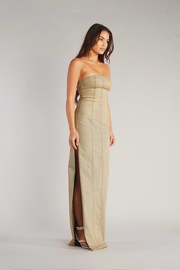LIV MAXI DRESS / DUST