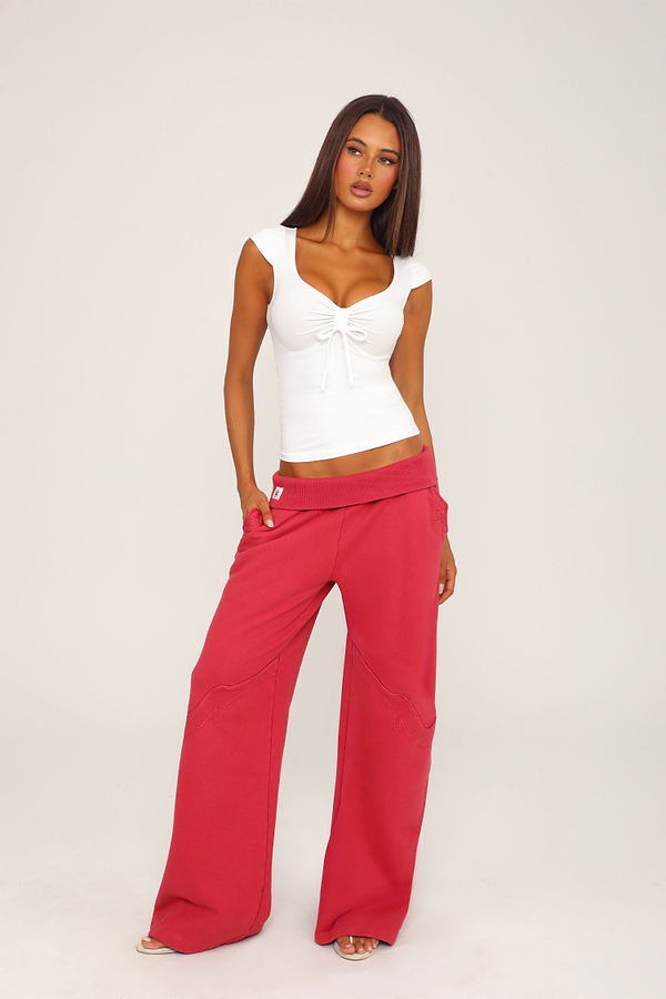 VICE SWEAT PANT / DESERT RED