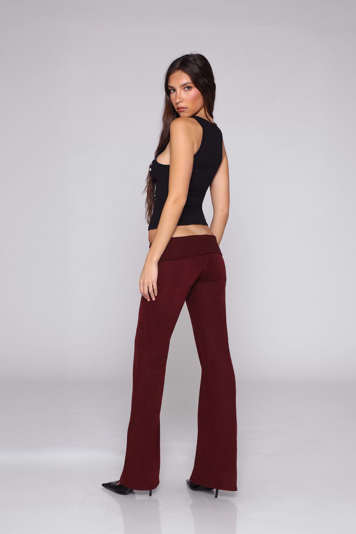 MARIAH BOOTCUT / MERLOT