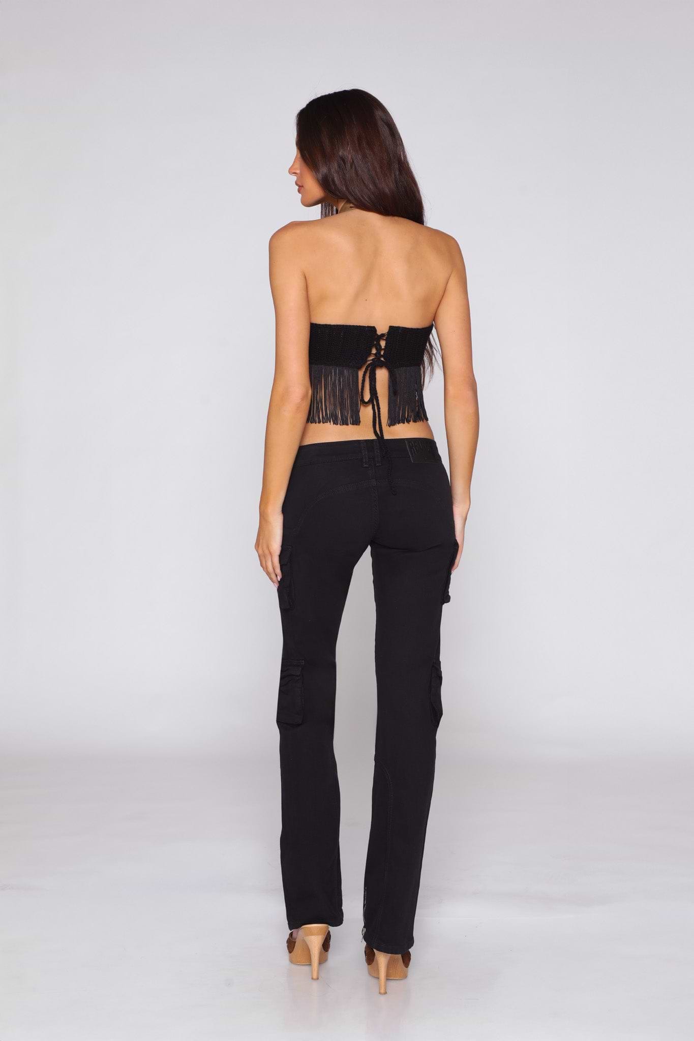 LARA CARGO / JET BLACK