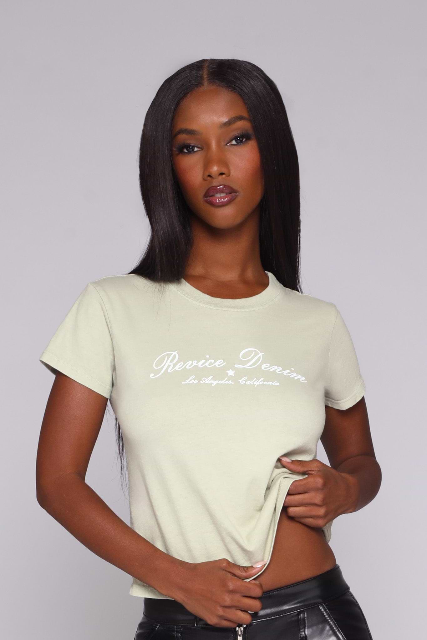 BRENTWOOD TEE / MINT