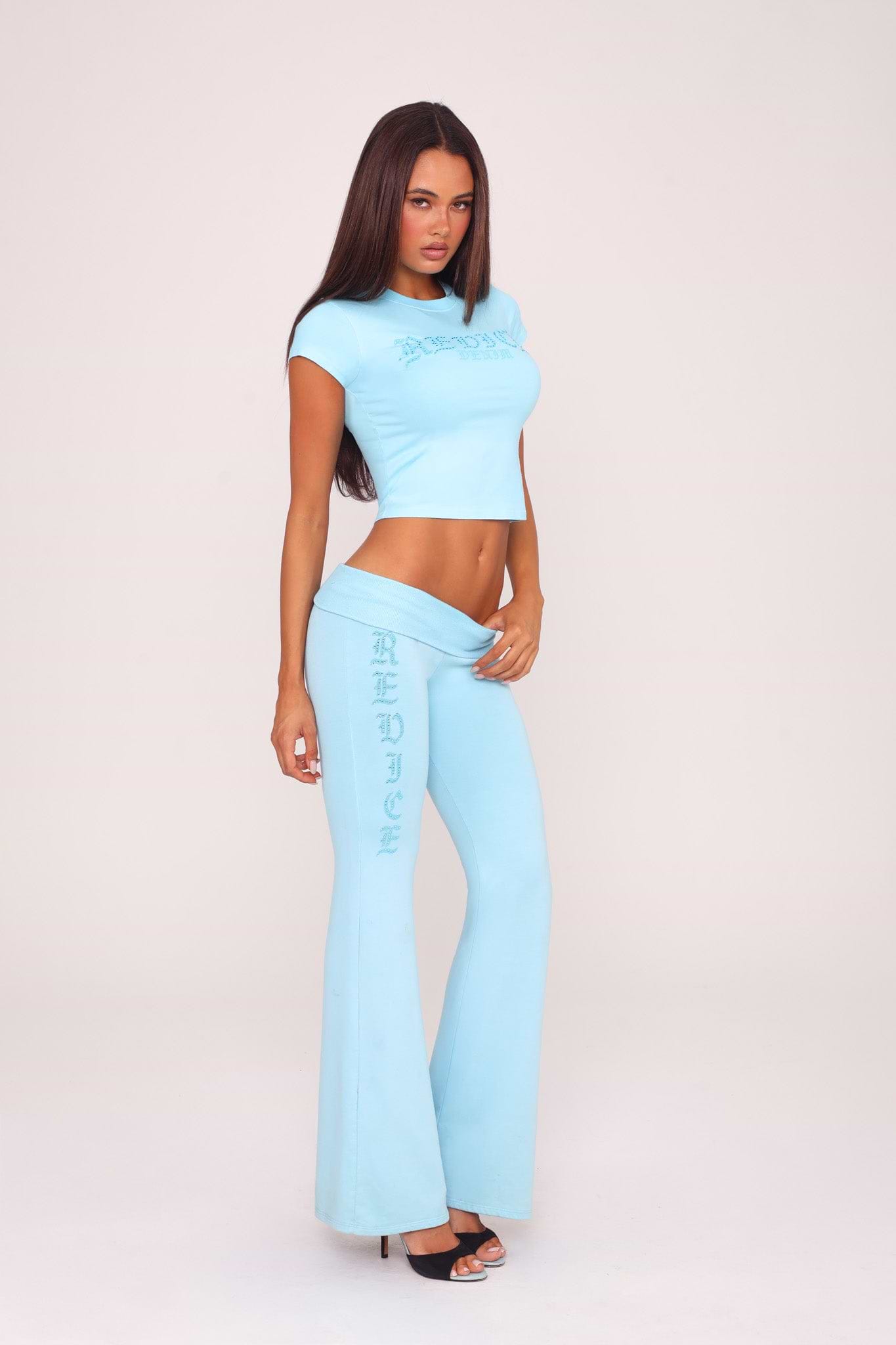 SERENA SWEAT PANT / ENTOURAGE AQUA