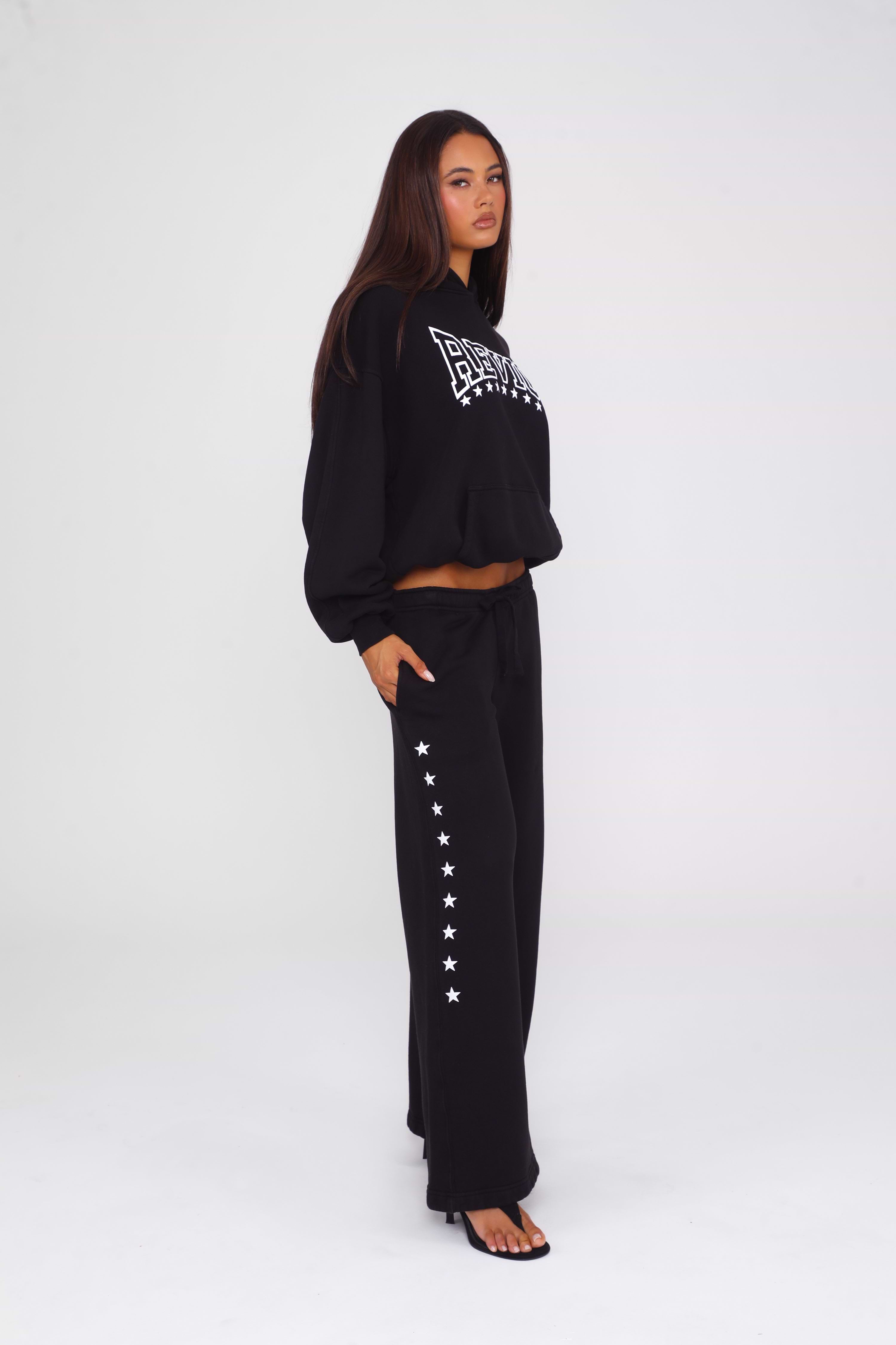 LAX SWEAT PANT / STARDOM BLACK