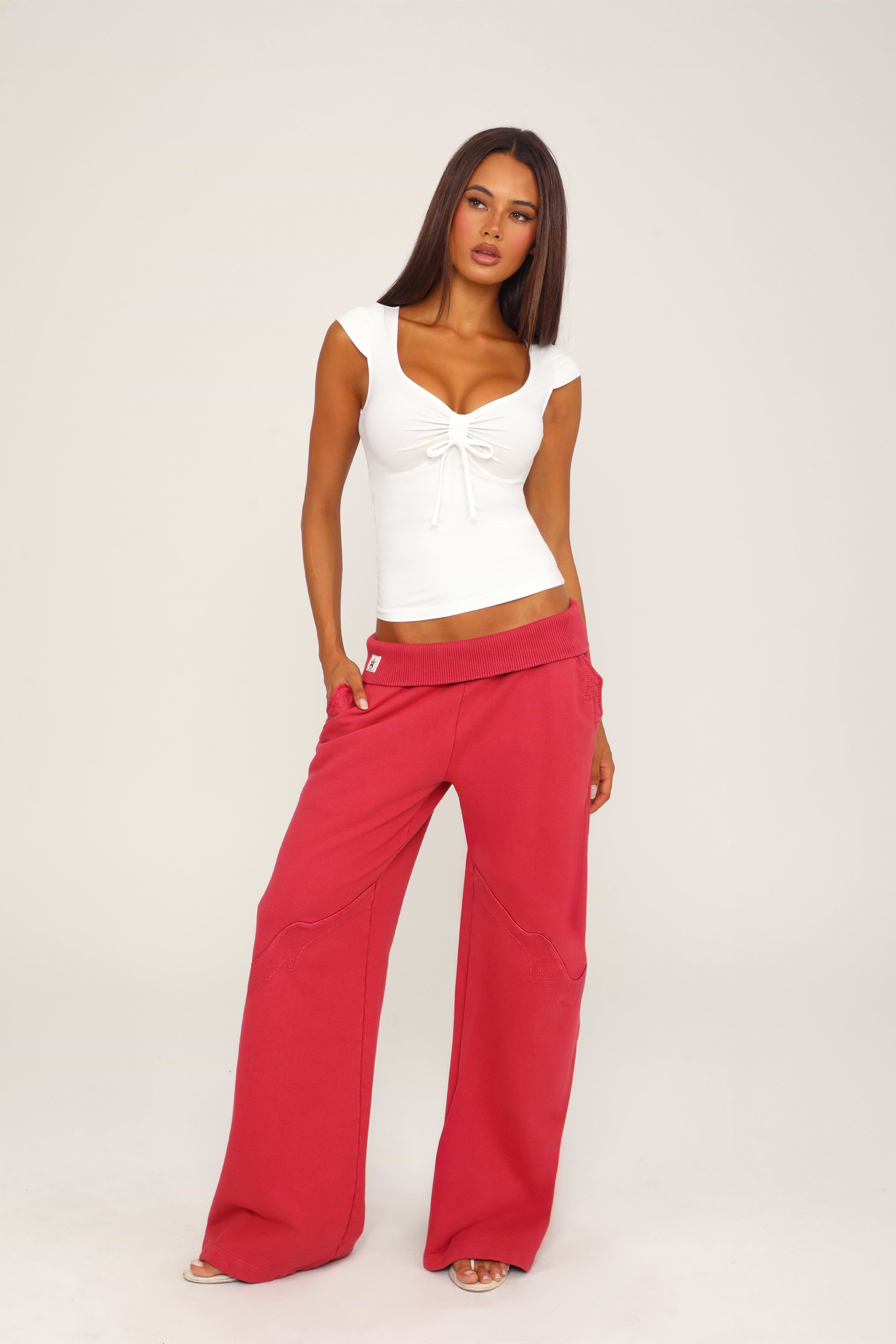 VICE SWEAT PANT / DESERT RED