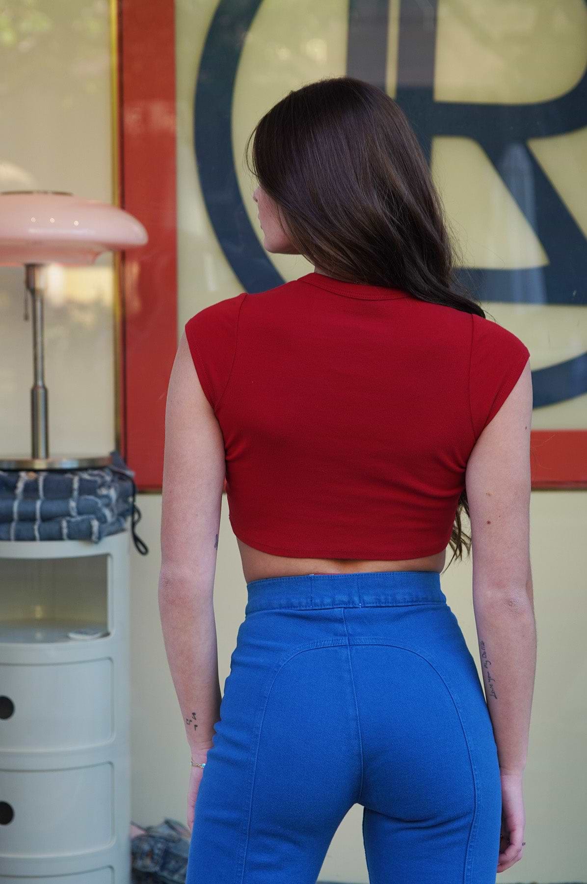 Valley Girl Tee / Red