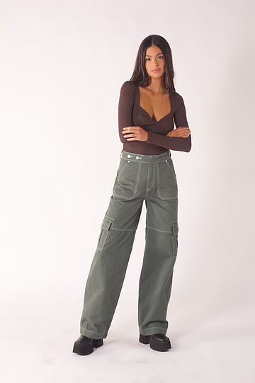 Aviator Cargo / Army Green