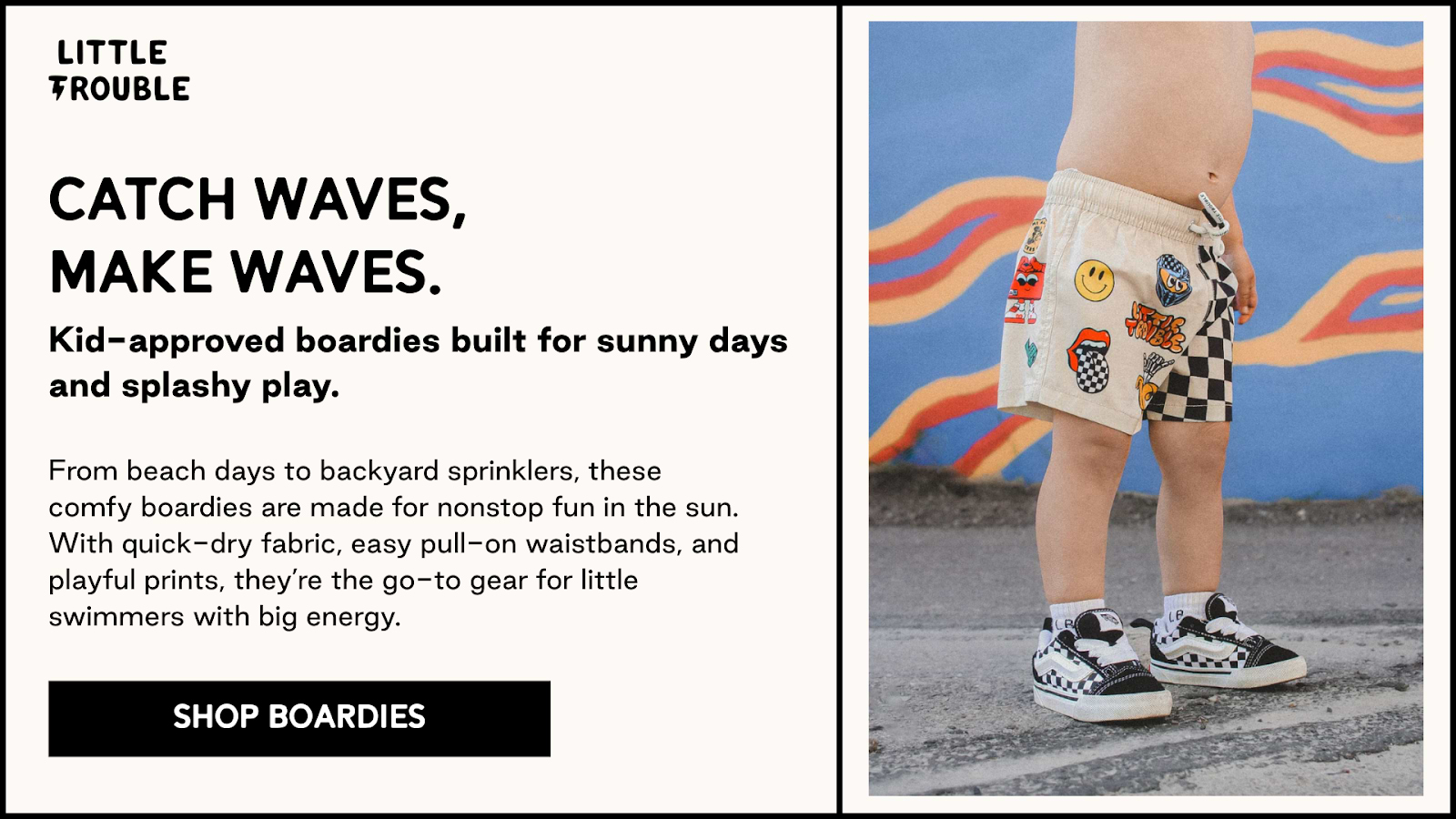 Make Waves With Kid-Approved Boardies