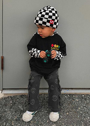 Checkered Beanie