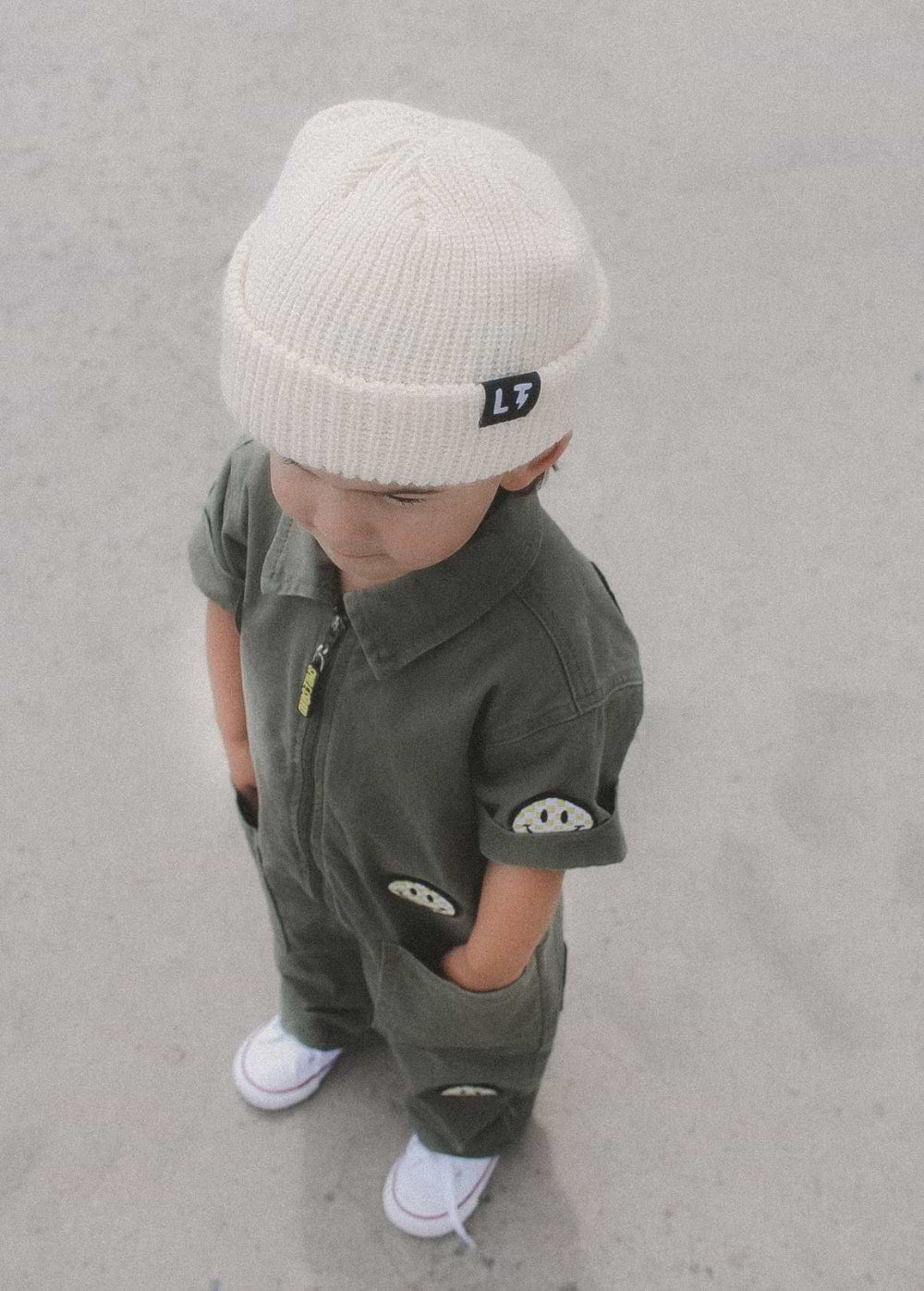 Beige Beanie