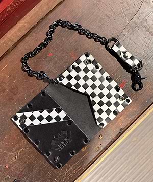 Checker Genuine Leather Collector Wallet