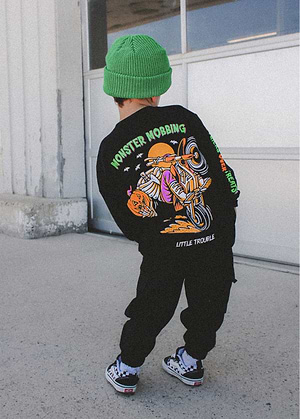 Monster Mobbing Long Sleeve