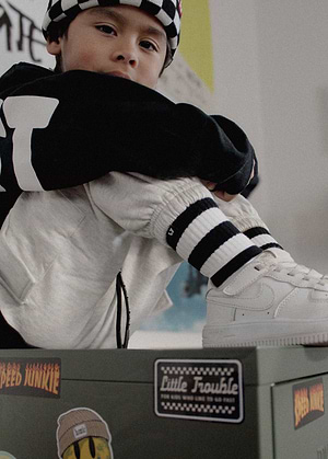 Striped Crew Socks