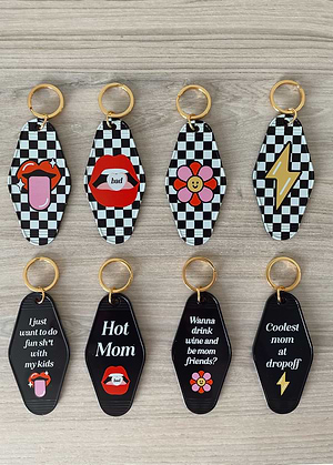 Motel Keychain