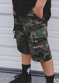 Camo Cargo Shorts