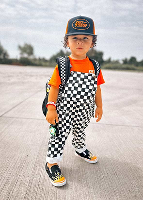 Classic Checker Overalls