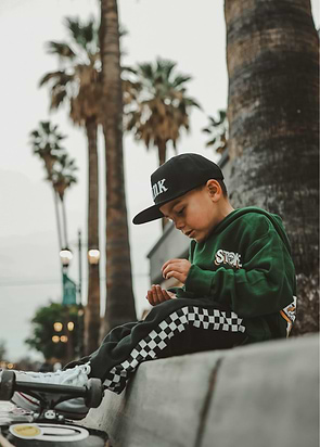 Checker Joggers