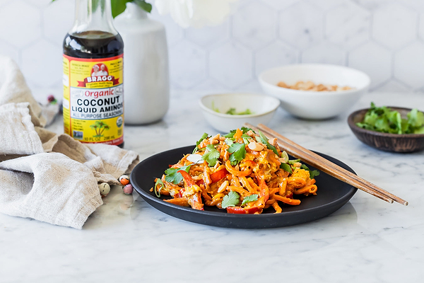 Sweet Potato Noodle Pad Thai