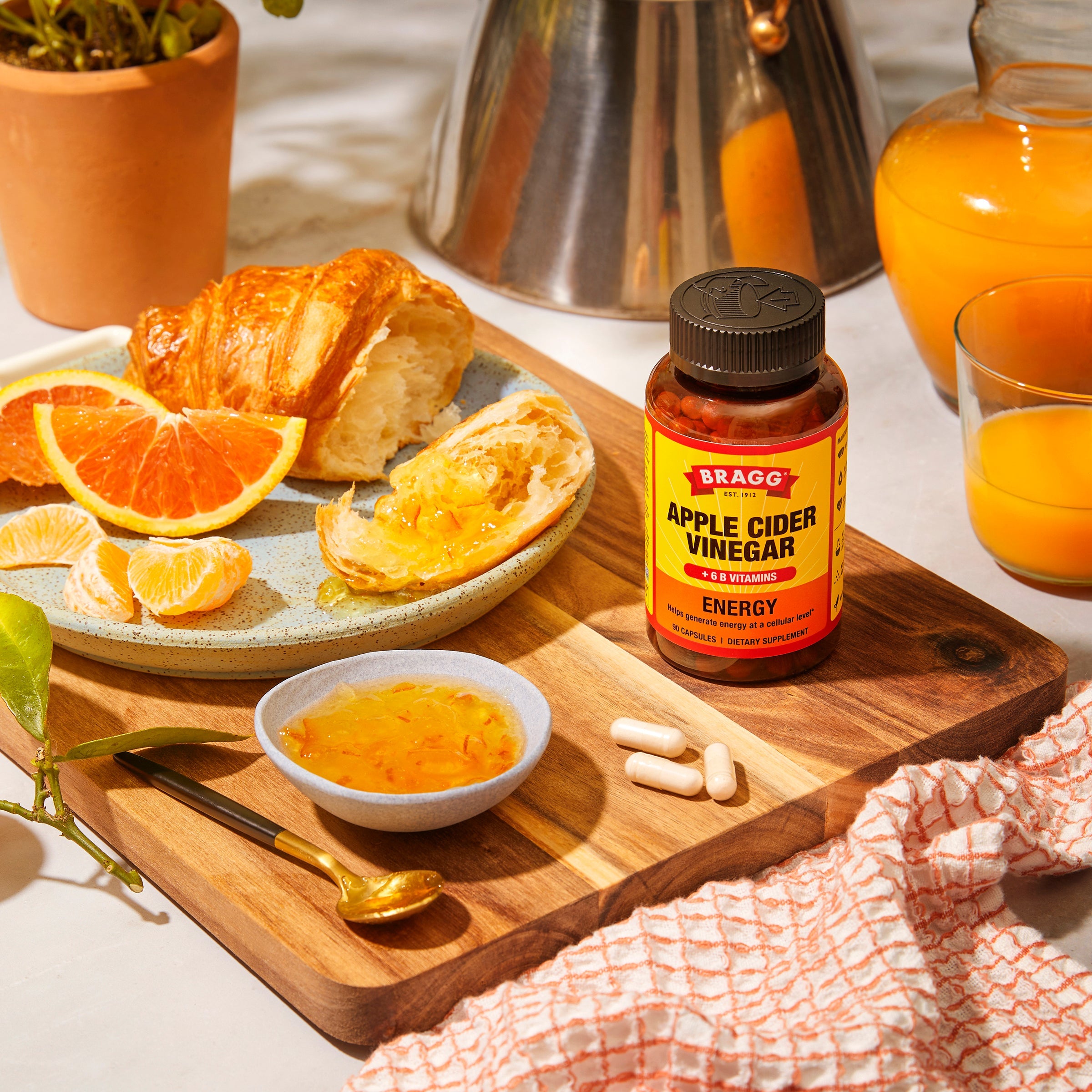  Bottle of Apple Cider Vinegar Energy with three capsules 