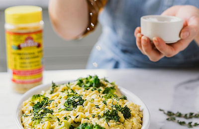 Cheesy Broccoli and Rice