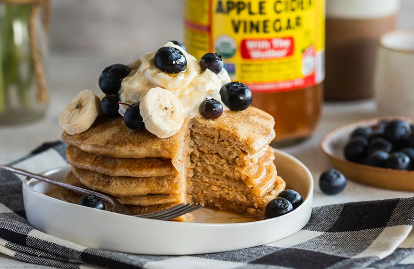 Fluffy Vegan Pancakes Recipe | Bragg Apple Cider Vinegar