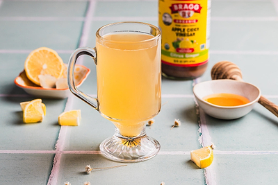 Warm Drinks- Chamomile + Ginger Cold Elixir