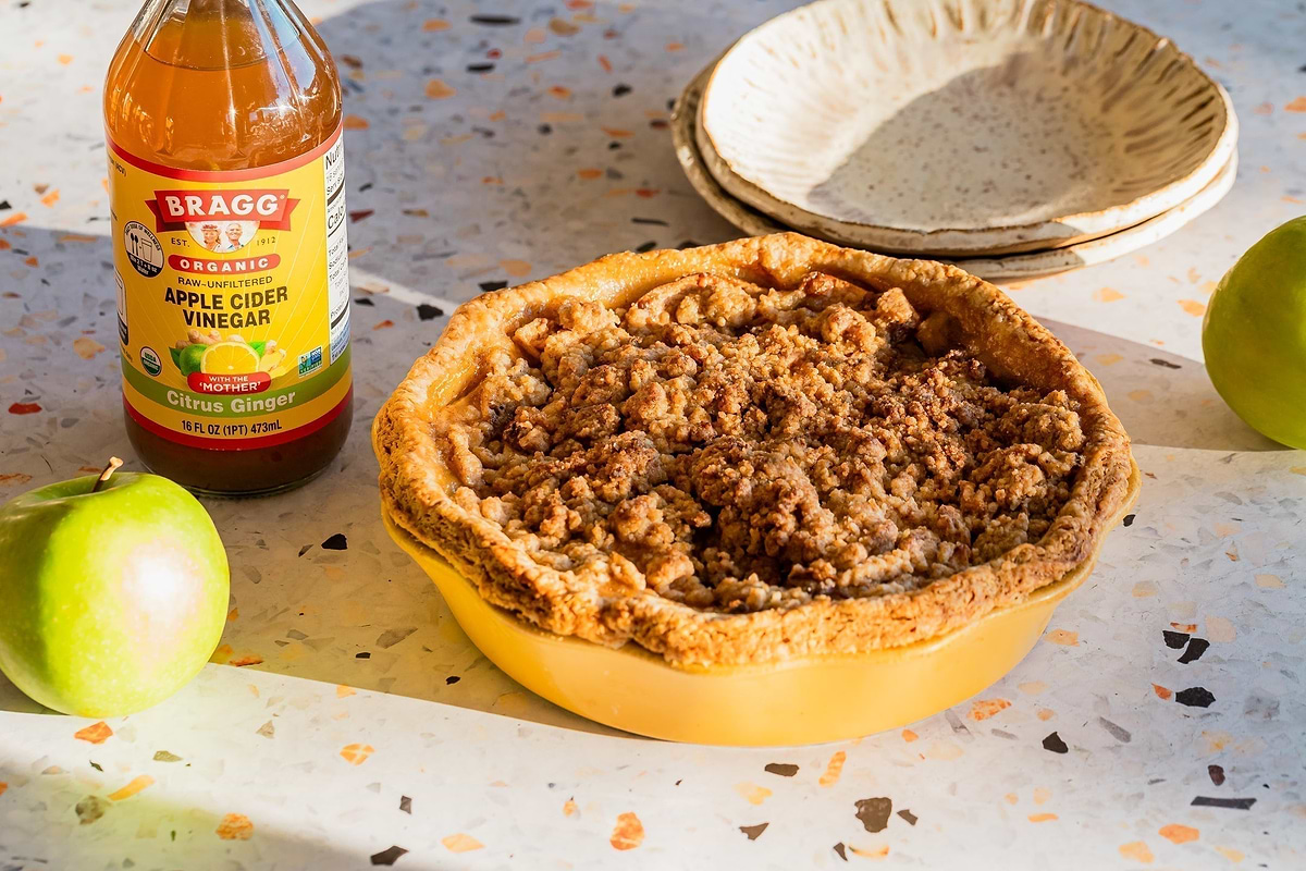 Ginger Pie Apple Ginger Pie Recipe with Citrus Ginger ACV | Bragg