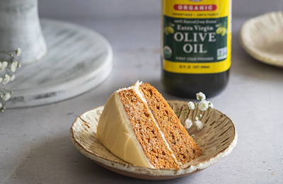 Olive Oil Carrot Cake