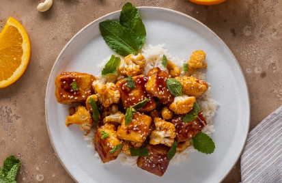Orange Cashew Tofu Recipe with Bragg Liquid Aminos