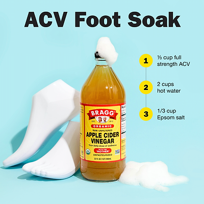 The Surprising Secret to Happier Feet: Apple Cider Vinegar Foot Soak