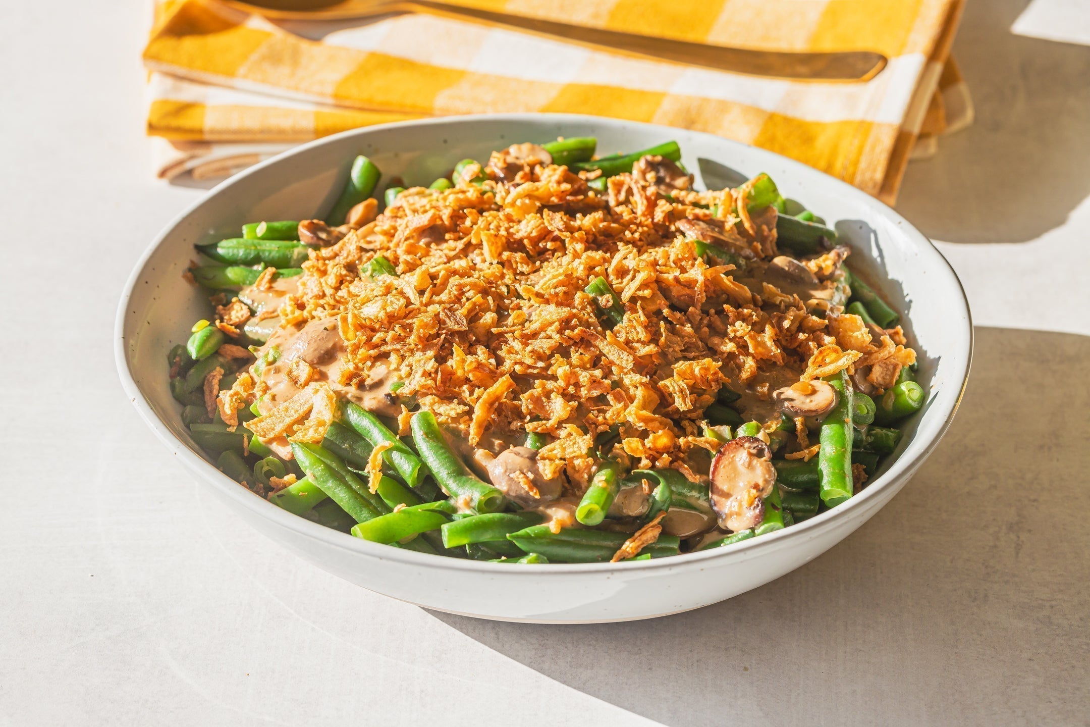 Vegan Green Bean Casserole
