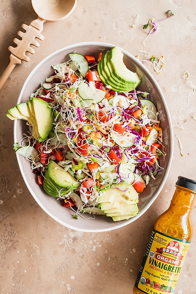 Raw Garden Salad