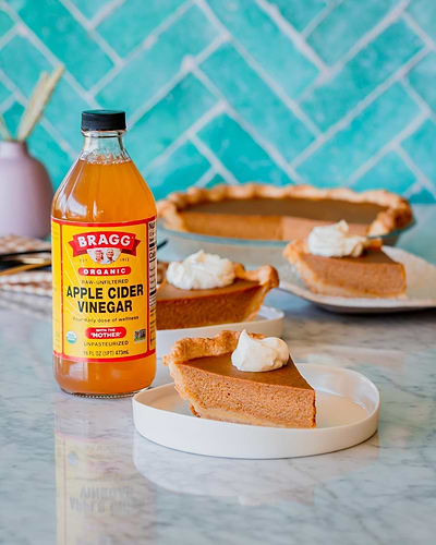 Pumpkin Pie with Apple Cider Vinegar