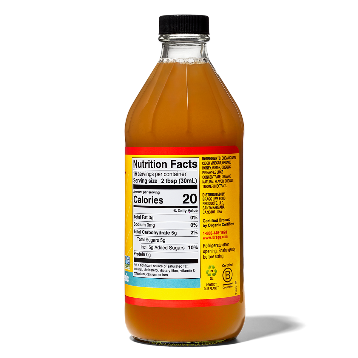 Apple Cider Vinegar Blend, Pineapple Turmeric