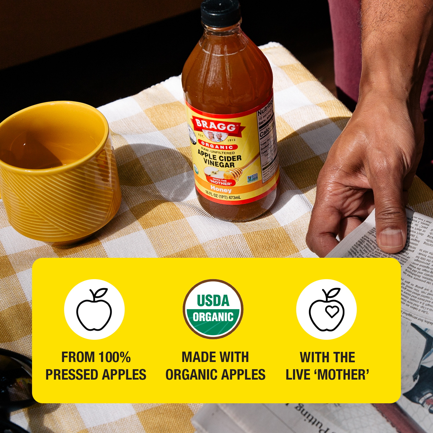Apple Cider Vinegar Blend, Honey
