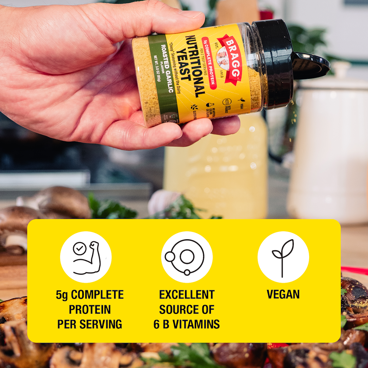 Flavored Nutritional Yeast