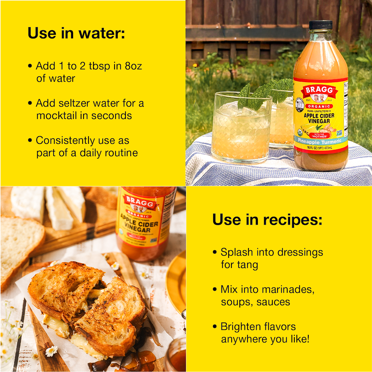 Apple Cider Vinegar Blend, Pineapple Turmeric