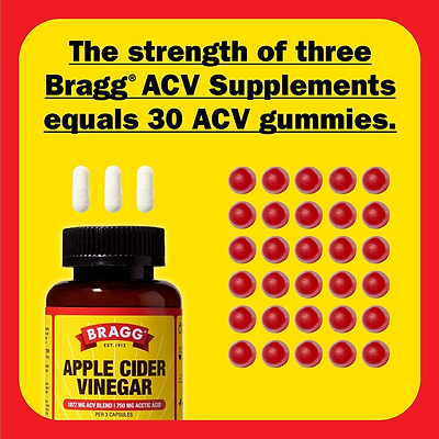 ACV Supplement – Daily Health & Wellness Support | Bragg® ACV Supplements