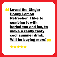 Apple Cider Vinegar Refresher, Ginger Lemon Honey, 2 Pack