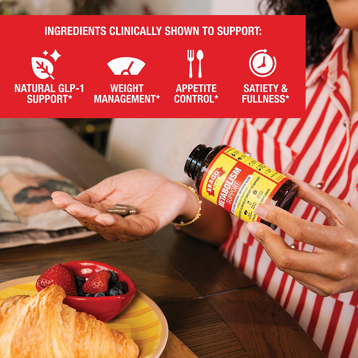 Metabolism Support Supplement | Weight Management | Bragg Metabolism Support Supplement | Weight Management | Bragg