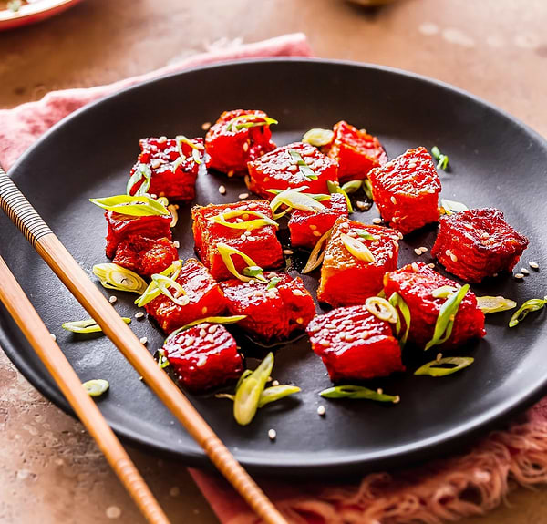 Watermelon Ahi | Refreshing Vegan Recipe