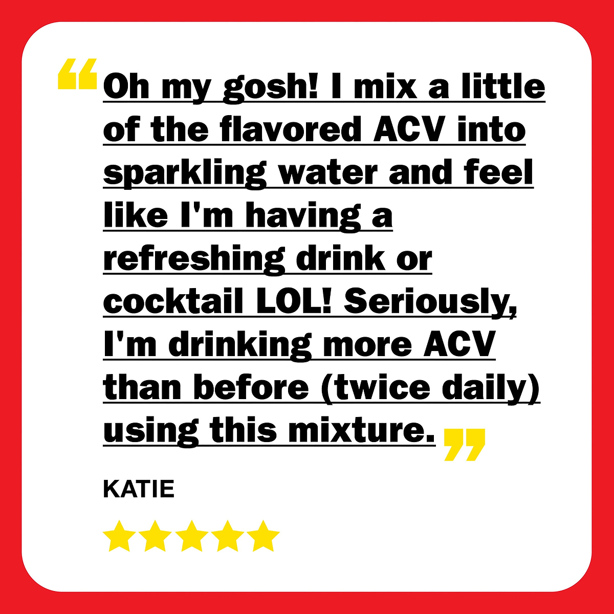 Apple Cider Vinegar Blend, Cranberry Apple