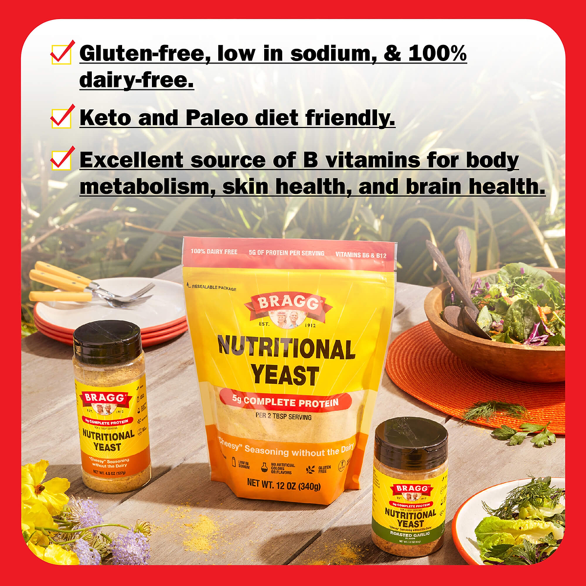 Flavored Nutritional Yeast