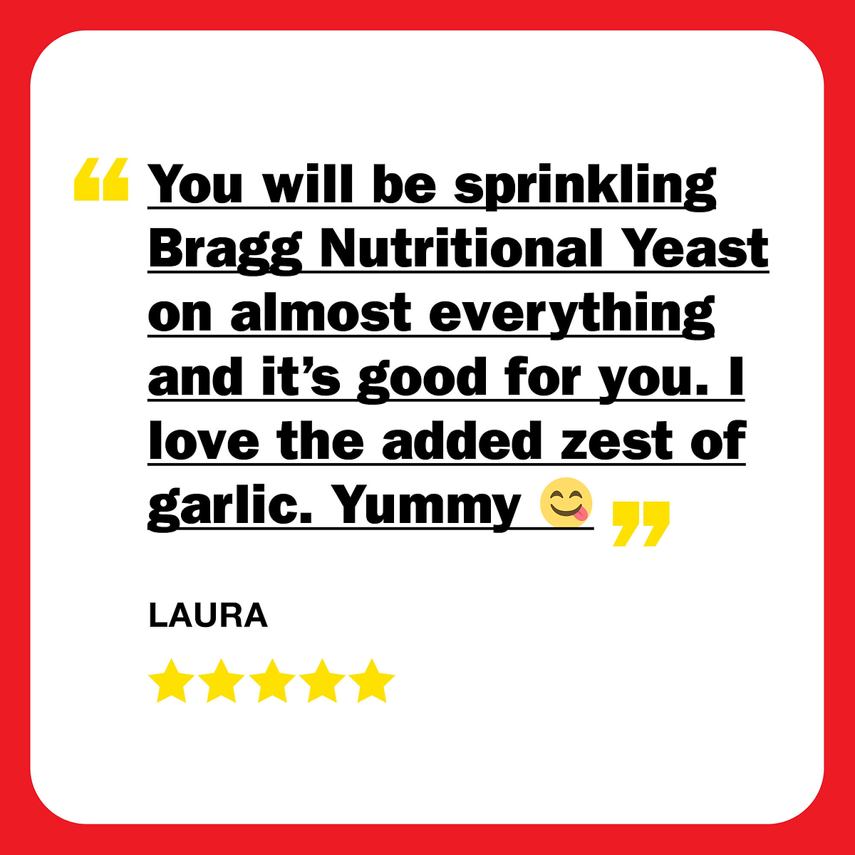 Flavored Nutritional Yeast