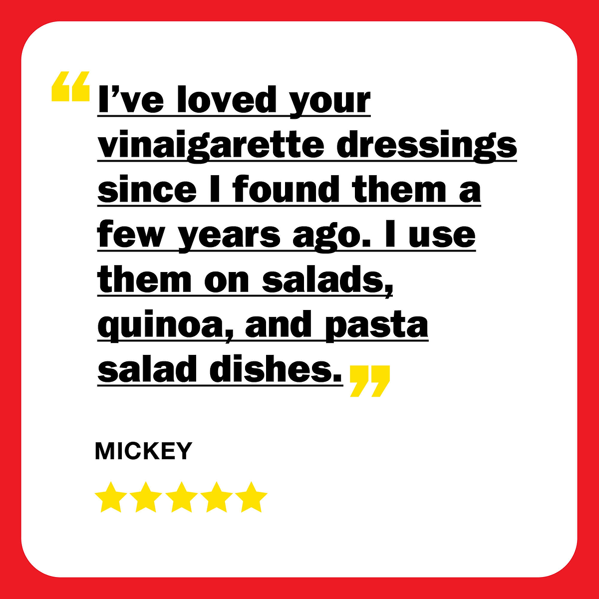 Oil-Free Vinaigrette